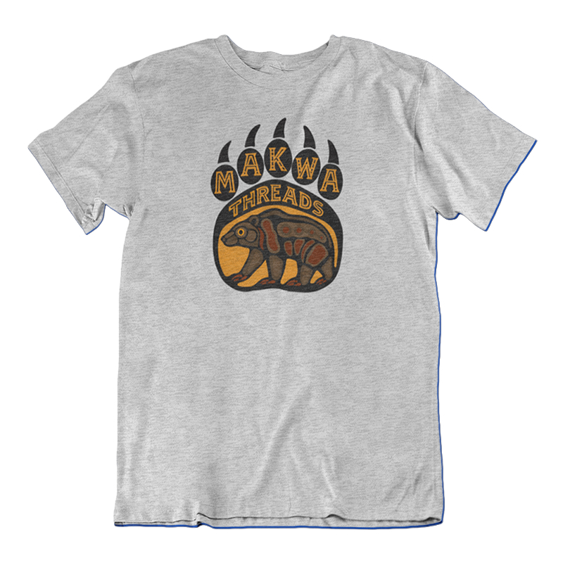 Makwa-Threads-Logo-TShirt-Grey-Makwa-Threads